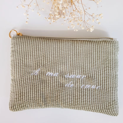 Pochette plate